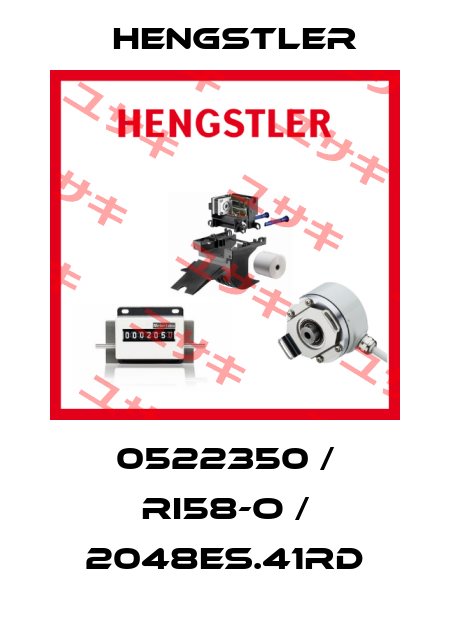 0522350 / RI58-O / 2048ES.41RD Hengstler