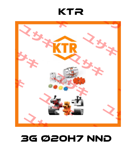 3G Ø20H7 NND  KTR