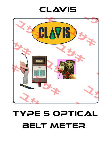 Type 5 optical belt meter  Clavis