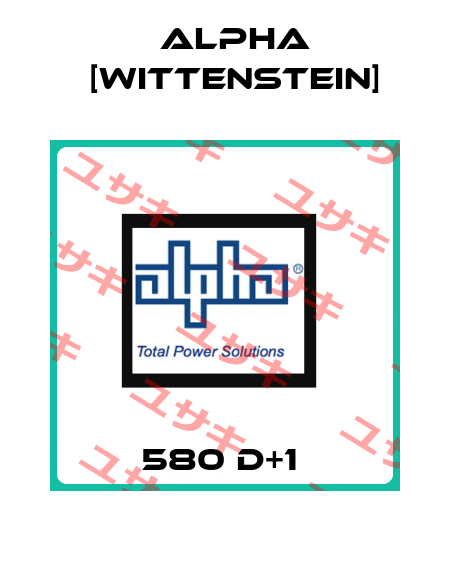 580 D+1  Alpha [Wittenstein]