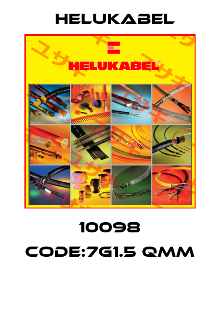 10098 CODE:7G1.5 QMM  Helukabel