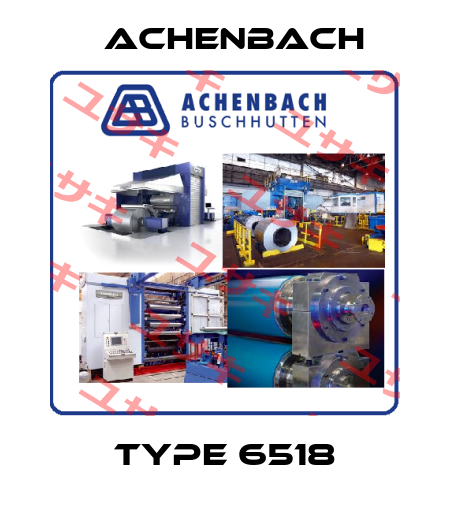 Type 6518 ACHENBACH