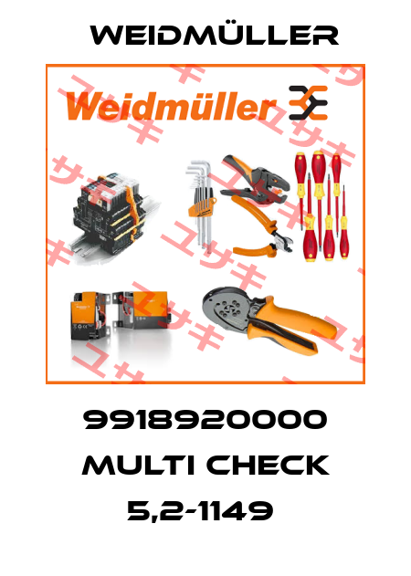 9918920000 MULTI CHECK 5,2-1149  Weidmüller