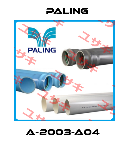 A-2003-A04  Paling