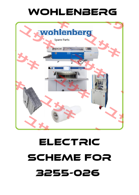 Electric Scheme FOR 3255-026  Wohlenberg