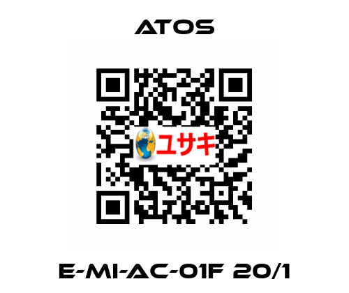 E-MI-AC-01F 20/1 Atos