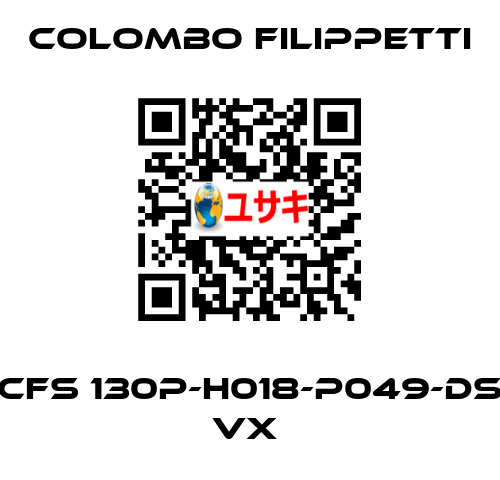 CFS 130P-H018-P049-DS VX  Colombo Filippetti