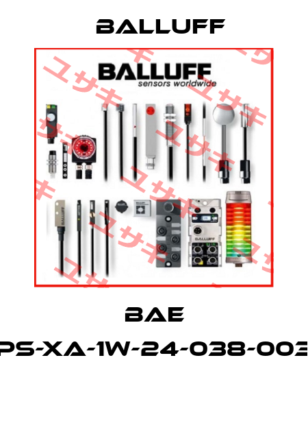 BAE PS-XA-1W-24-038-003  Balluff