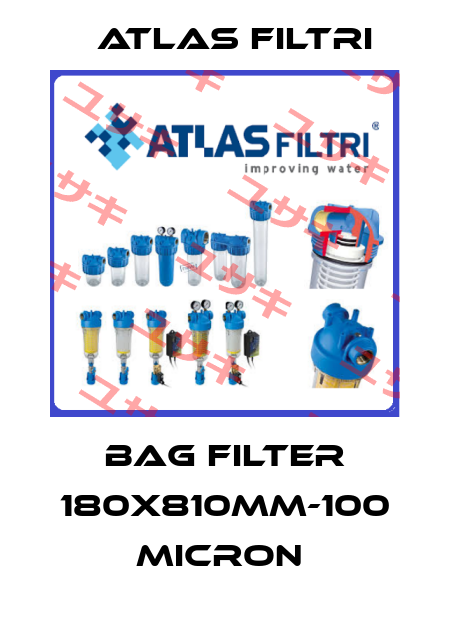 BAG FILTER 180x810mm-100 micron  Atlas Filtri