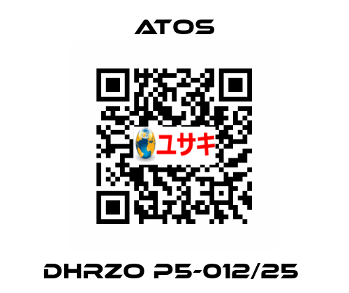DHRZO P5-012/25  Atos