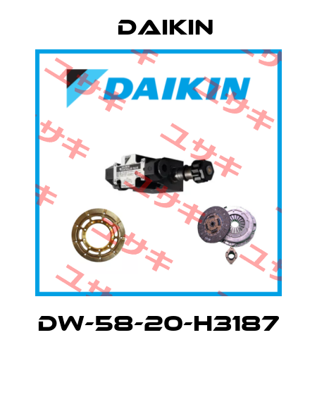 DW-58-20-H3187  Daikin