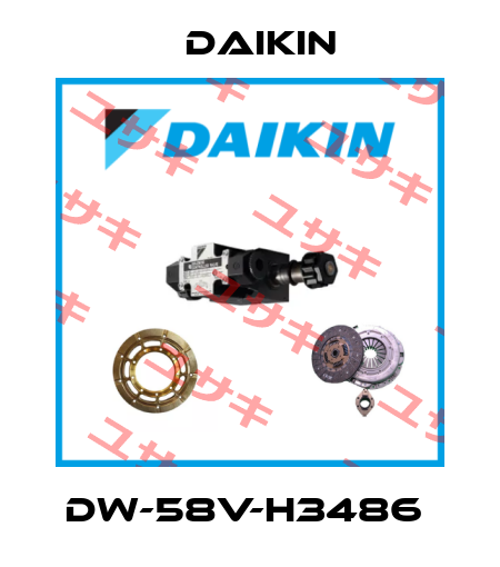 DW-58V-H3486  Daikin
