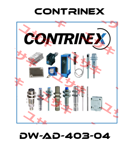 DW-AD-403-04  Contrinex