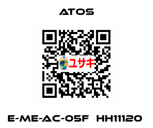 E-ME-AC-05F  HH11120  Atos