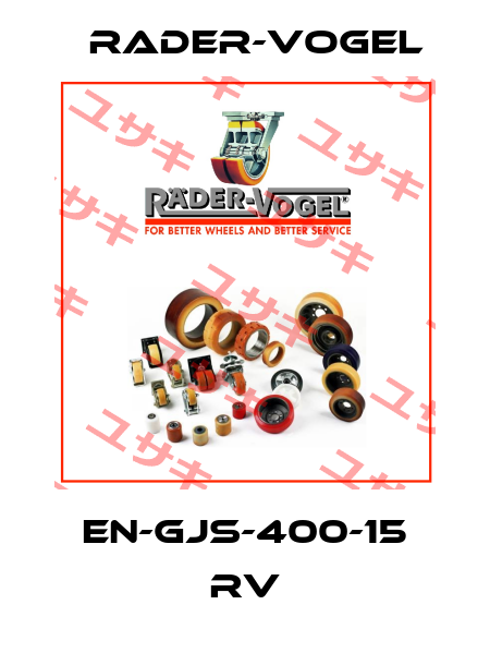 EN-GJS-400-15 RV Rader-Vogel