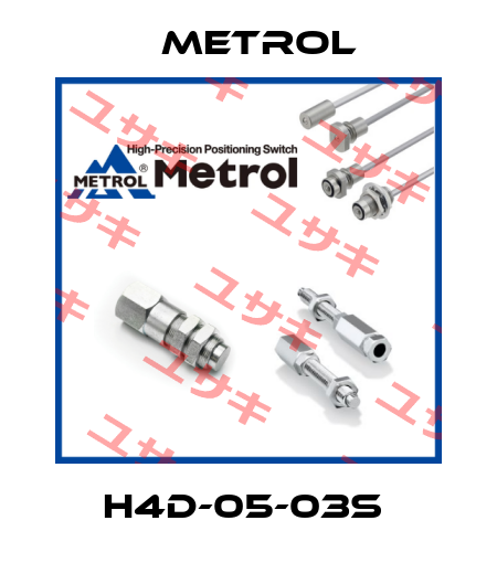H4D-05-03S  Metrol
