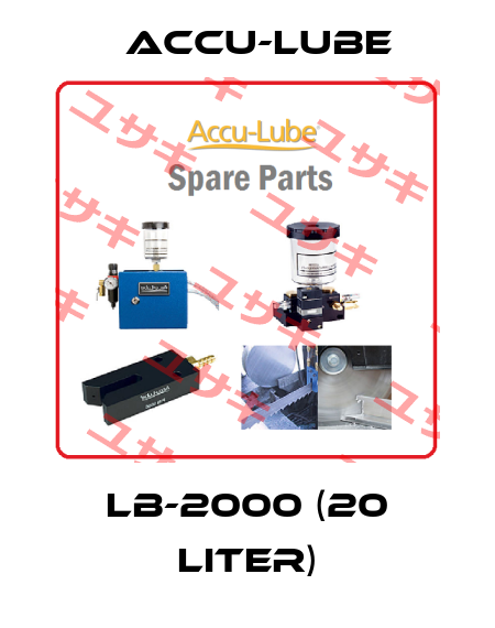 LB-2000 (20 Liter) Accu-Lube