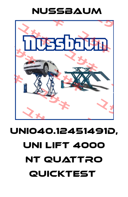 UNI040.12451491D, UNI LIFT 4000 NT Quattro Quicktest  Nussbaum