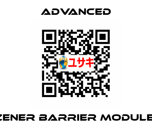 Zener Barrier Module  Advanced