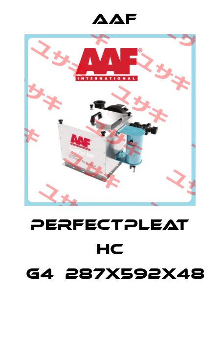 PERFECTPLEAT HC 	G4	287X592X48  AAF