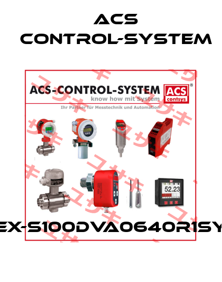Ex-S100DVA0640R1SY Acs Control-System