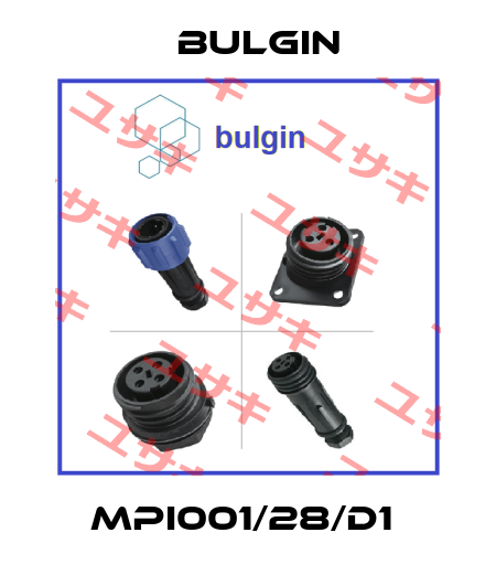 MPI001/28/D1  Bulgin