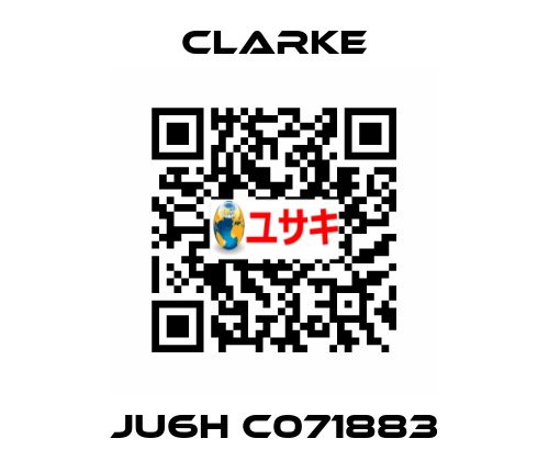 JU6H C071883 Clarke