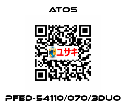 PFED-54110/070/3DUO Atos