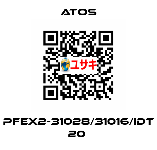 PFEX2-31028/31016/IDT 20  Atos