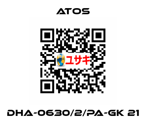 DHA-0630/2/PA-GK 21 Atos