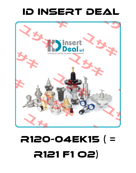 R120-04EK15 ( = R121 F1 O2)  ID Insert Deal