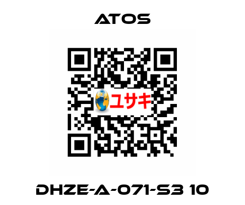 DHZE-A-071-S3 10 Atos