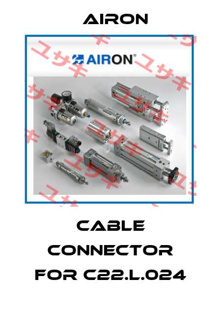cable connector for C22.L.024 Airon