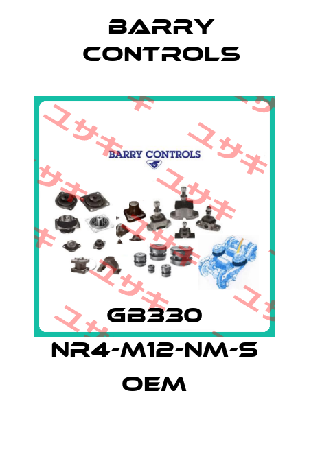 GB330 NR4-M12-NM-S OEM Barry Controls