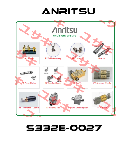 S332E-0027  Anritsu