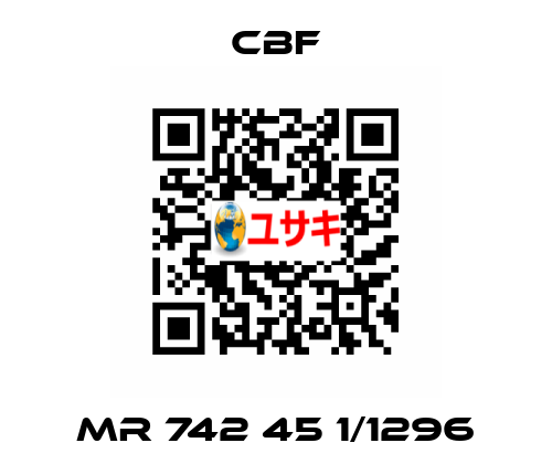 MR 742 45 1/1296 CBF