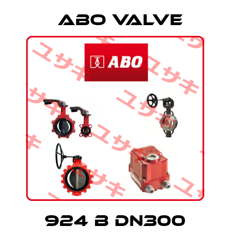924 B DN300 ABO Valve