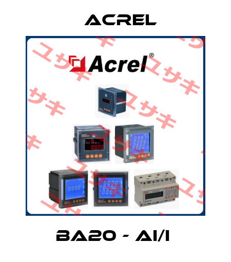 BA20 - AI/I  Acrel