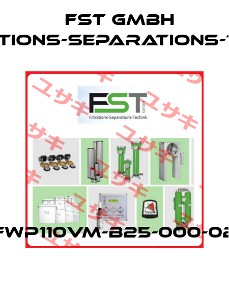FWP110VM-B25-000-02 FST GmbH Filtrations-Separations-Technik