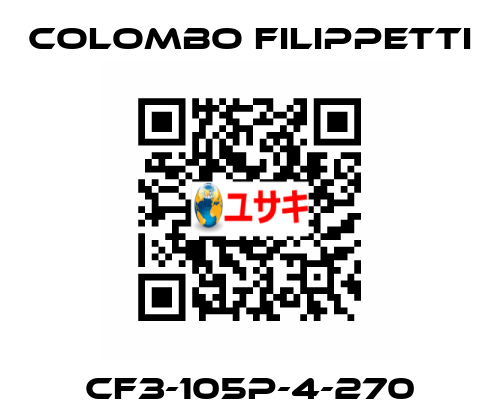 CF3-105P-4-270 Colombo Filippetti