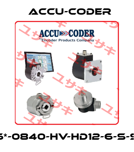 716*-0840-HV-HD12-6-S-S-N ACCU-CODER