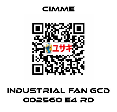 Industrial Fan GCD 002560 E4 RD Cimme