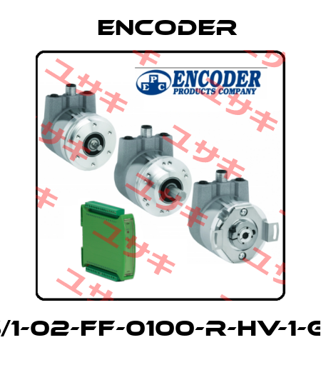 755HS/1-02-FF-0100-R-HV-1-G05-ST Encoder