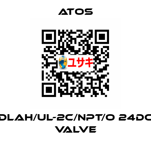 DLAH/UL-2C/NPT/O 24DC Valve Atos
