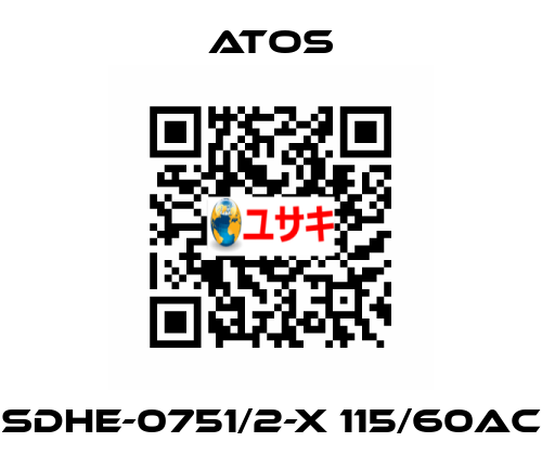 SDHE-0751/2-X 115/60AC Atos