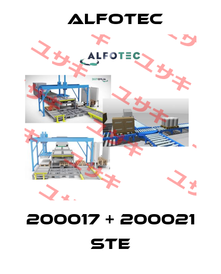 200017 + 200021  STE ALFOTEC