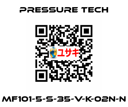 MF101-5-S-35-V-K-02N-N Pressure Tech