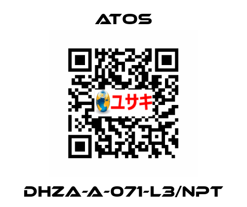 DHZA-A-071-L3/NPT Atos