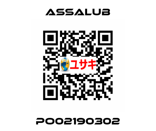 PO02190302 ASSALUB