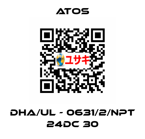 DHA/UL - 0631/2/NPT 24DC 30 Atos